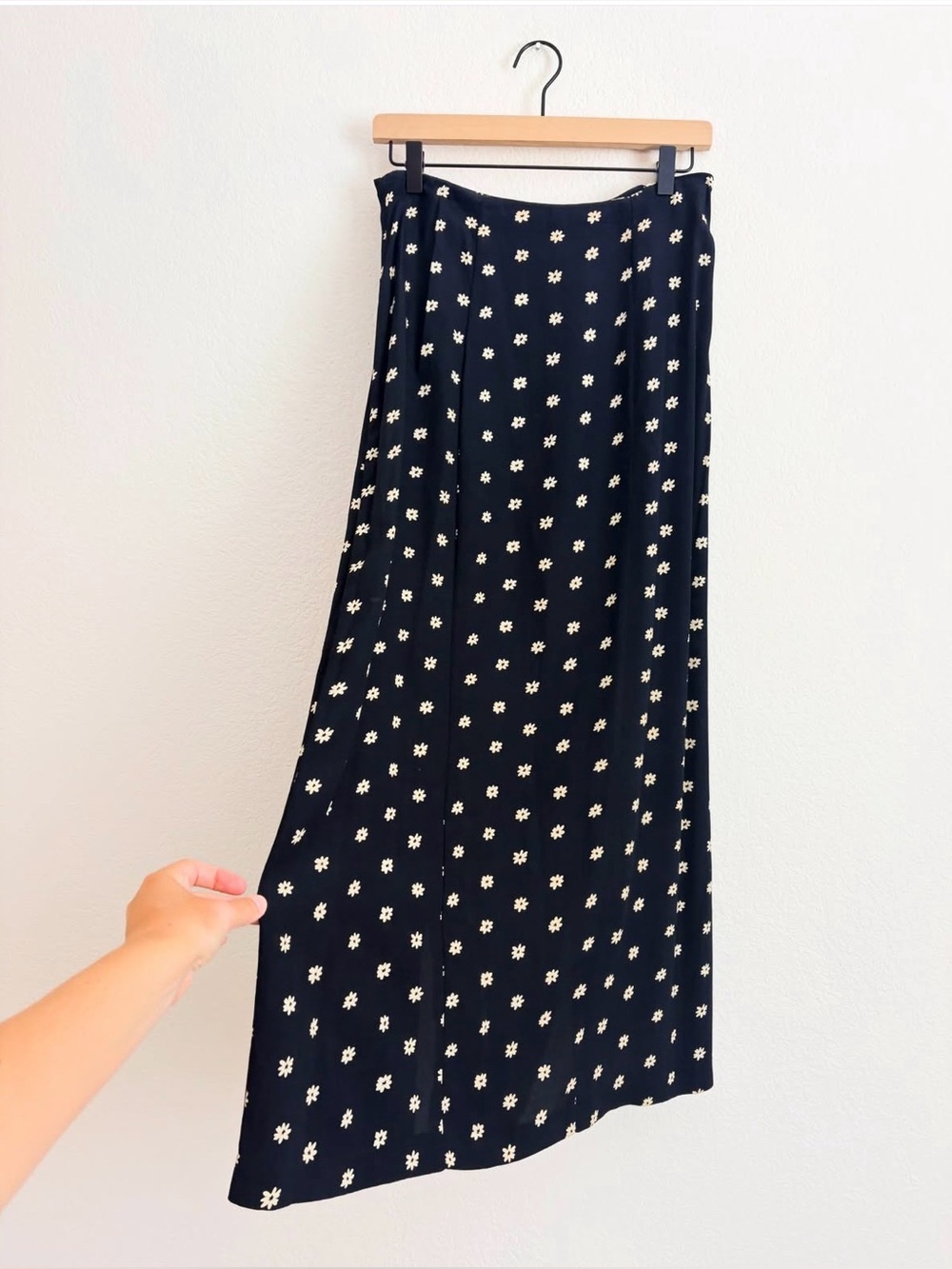 Vintage RARE Todd Thompson Skirt 90s Floral Practical Magic Daisy